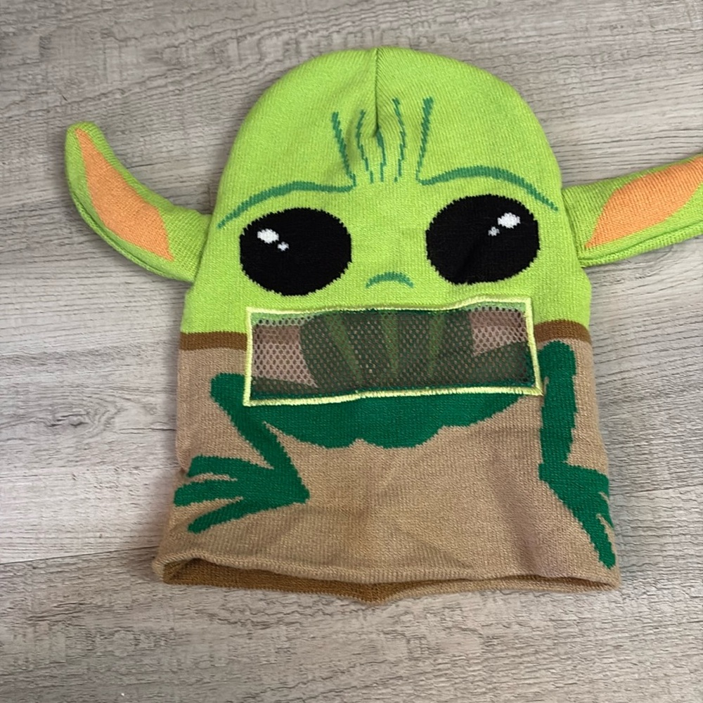 Star Wars Yoda Roll Down Beanie